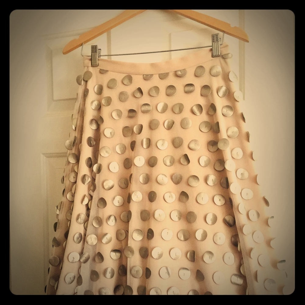 Anthropologie-sourced Extraordinary party skirt